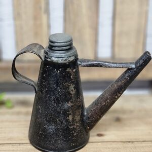 Vintage Metal Oil Can